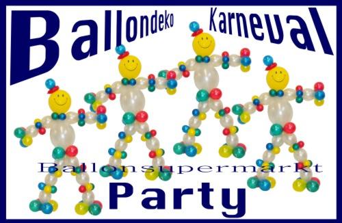 Ballondeko Karneval Party Luftballons