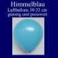 Ballon Farbe Himmelblau