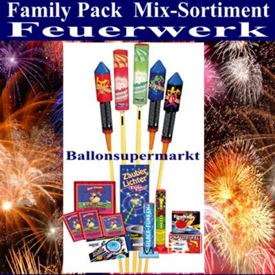 Family-Pack, Familiensortiment Feuerwerk