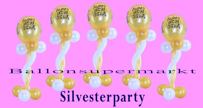 Silvesterparty Deko-Luftballons